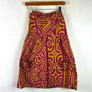 Perfect Hinano strapless cover up dress boho vibes L